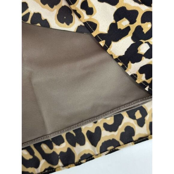 Rebecca Minkoff Animal Print Slip Dress Adjustable Straps Size 4 - Picture 11 of 16